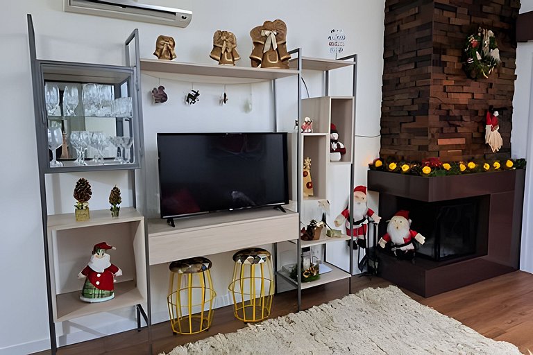 Apartamento  aconchegante, no centro de Canela