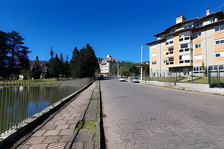 Apartamento  aconchegante, no centro de Canela